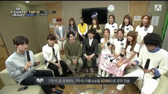 [INTERVIEW] A PINK - WAITING ROOM (140515 MNET "M!COUNTDOWN")