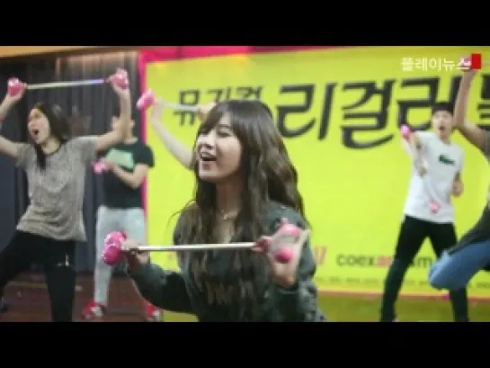 [INTERVIEW] "Legally Blonde" Public Rehearsals - EunJi (121105 EWHAMedia)