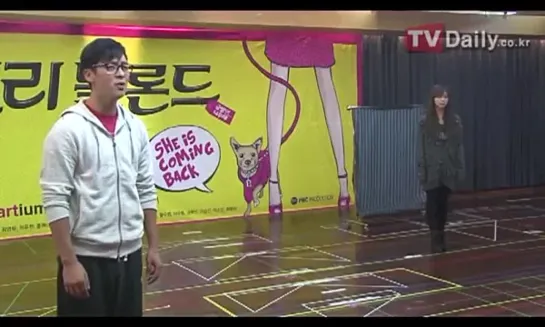 [INTERVIEW] "Legally Blonde" Public Rehearsals - EunJi [2] (121105 TVDAILY)