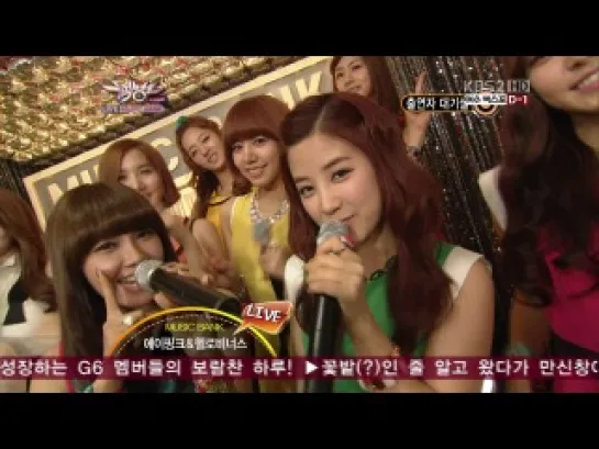 [INTERVIEW] A Pink & Hello Venus (120511 Music Bank)