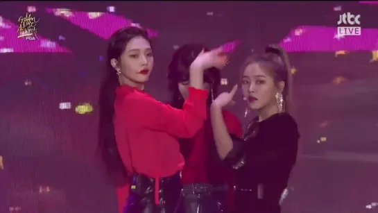 180110 Red Velvet - Rookie + Red Flavor@2018 Golden Disk Awards