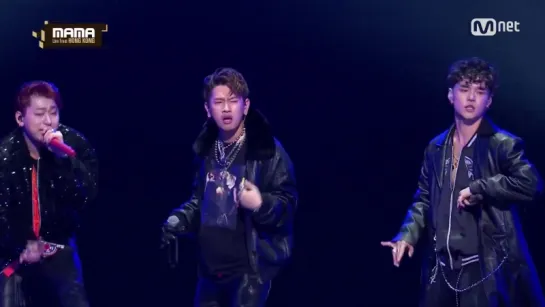 [161202] ZICO & Crush & DEAN - BERMUDA TRIANGLE @2016 Mnet MAMA Live [HD]