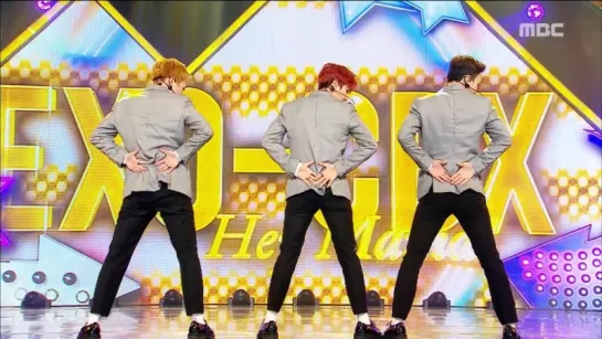 [161112] EXO-CBX (첸백시) - Hey Mama! (헤이 마마!) Show Music core Live [HD]