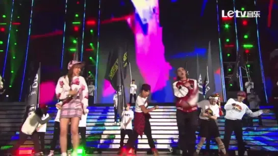 [150523] EXO Chanyeol & Red Velvet Wendy - MFBTY 방뛰기방방 @ Dream Concert 2015 [HD]