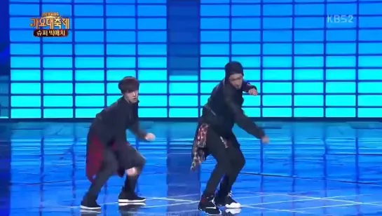 Lay & Kai & Sehun [EXO] Special Dance (131227) HD