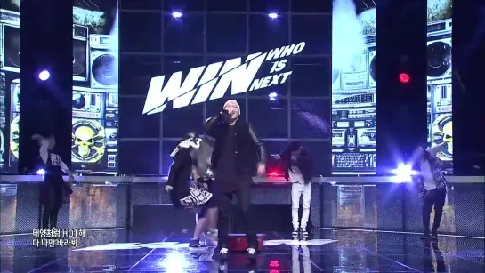 [WIN: WHO IS NEXT] TEAM B 1st Battle Round 1 (Song Battle) - One of a Kind - G-DRAGON [HD]