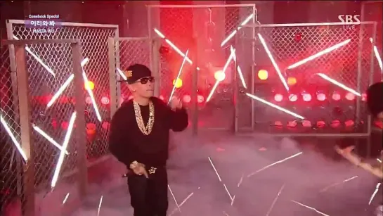 MASTA WU - '이리와봐(COME HERE)'(feat. BOBBY, Dok2) 141207 SBS Inkigayo [HD]