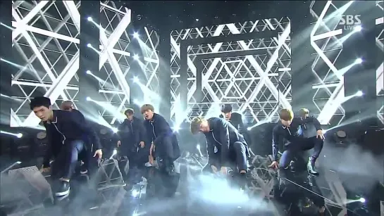 [150405] EXO (셍슈) - EXODUS + CALL ME BABY (Comeback Special) Inkigayo [HD]