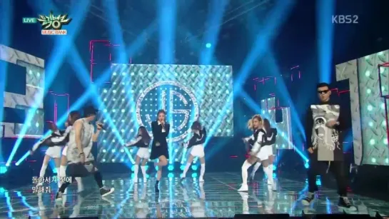 [150501] JINUSEAN - '한번 더 말해줘 (TELL ME ONE MORE TIME)' (feat.DARA) KBS Music Bank [HD]