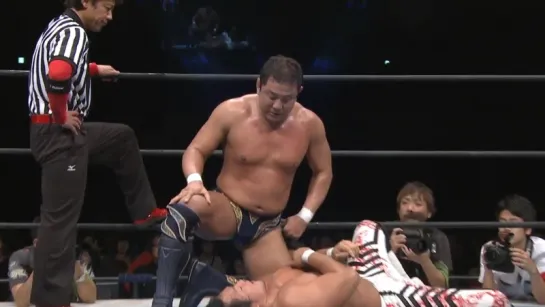 Hiroshi Tanahashi(с) vs. Yuji Nagata Match for the IWGP Heavyweight Title (New Japan Alive)