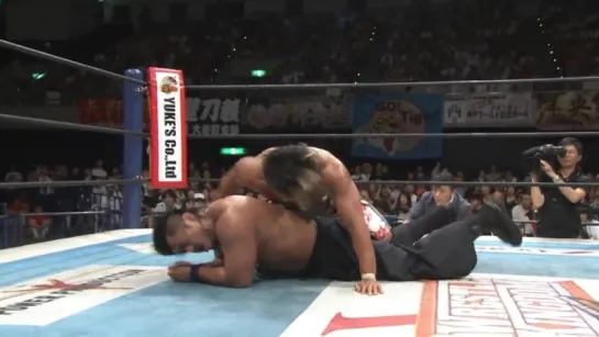 Hiroshi Tanahashi(с) vs. Hirooki Goto Match for the IWGP Heavyweight Title (Dominion 6.18)