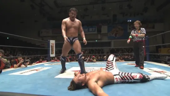 Hiroshi Tanahashi(с) vs. Yuji Nagata Match for the IWGP Heavyweight Title (New Dimension)