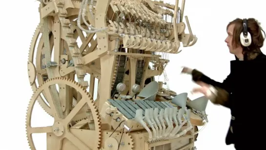 Машина МАРТИНА@Wintergatan - Marble Machine (music instrument using 2000 ma