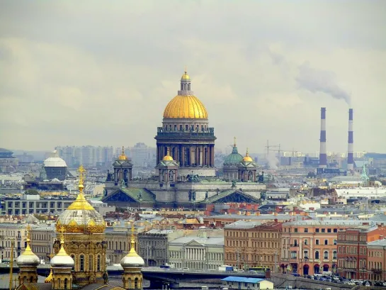 1. Санкт-Петербург, Москва и Волга.