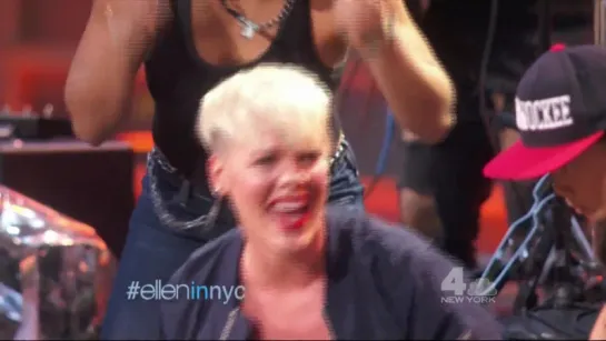 Pink : The Ellen Show in NYC 2015@