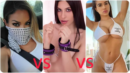 Kissa Sins VS Alicia Trece VS Victoria June 🔞