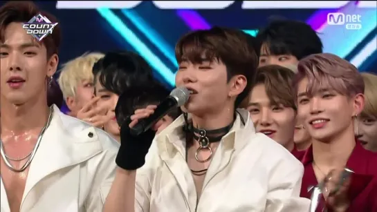 [VK][181101] MONSTA X #ShootOut3Win Ending Stage CUT @ M!Countdown