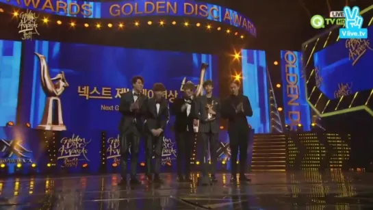 [RAW|VK][20.01.2016] Monsta X Next Generation Artist Award Golden Disk Awards