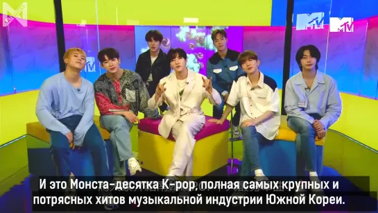 [Рус.саб][27.01.2020] MONSTA X EP.2 K-pop Top 10 @ MTV Music