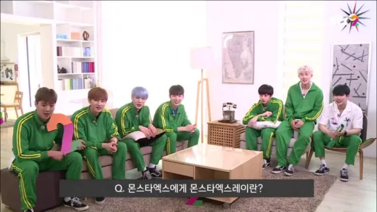 [VK][19.07.2017] JTBC2 MONSTA X-Ray2 2QUESTIONS (단체 ver.) Monsta X Interview