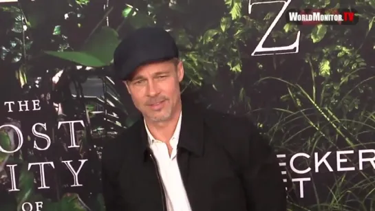 Brad Pitt The Lost City Of Z Los Angeles film premiere Red carpet