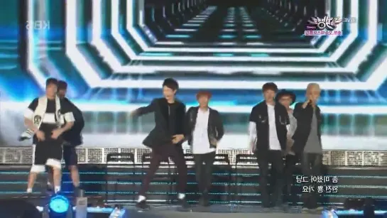 MIRRORED  BTOB - You're So Fly @ Music Bank Comeback Stage 141003