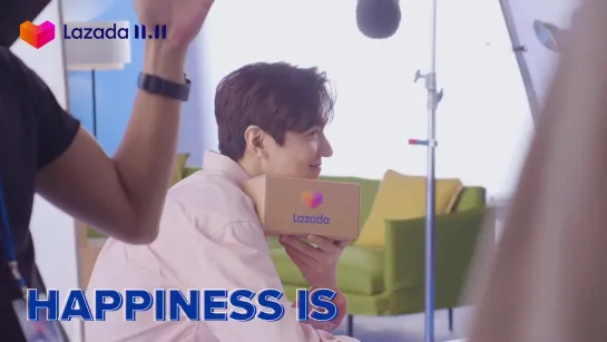 Behind The Scenes with Lee Min Ho Lazada 11.11 Biggest One-Day Sale - обновление Ютуба Lazada Malaysia от 23.10.2020