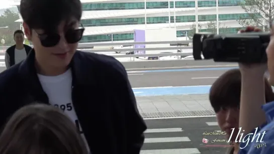 Lee Min Ho 20190618 Incheon Airport 프랑스 파리 출국 /  Cr: 일라잇