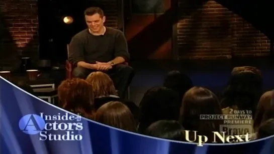 Inside the Actors Studio - Matt Damon [2007]