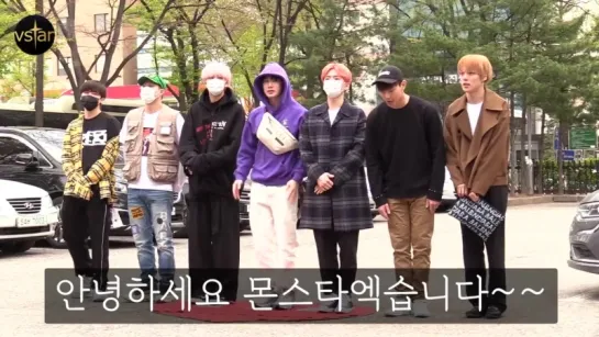 [VK][13.04.18] MONSTA X at arrive Music Bank @ VStar