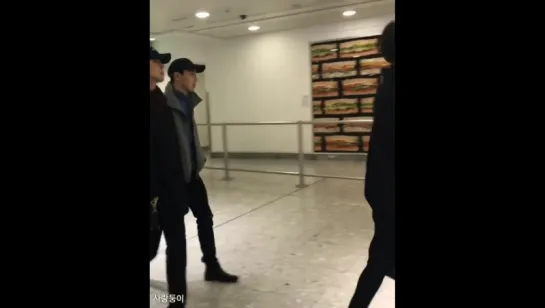 [VK][26.01.18] [Fancam] Airport London Heathrow