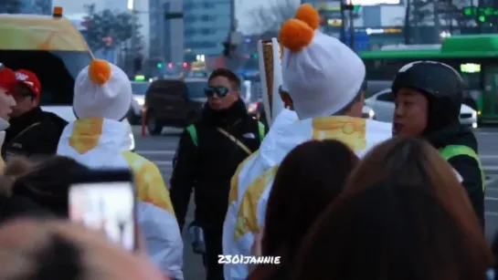 [VK][13.01.18][Fancam] Pyeongchang 2018 Olympic Torch Relay Live Day 74