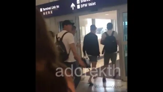 [Fancam][17.07.17] Monsta X in Airport DFW  Dallas