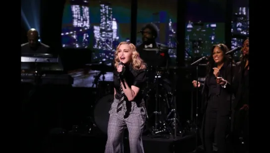 Madonna - Borderline (Live @ The Tonight Show with Jimmy Fallon 2016)