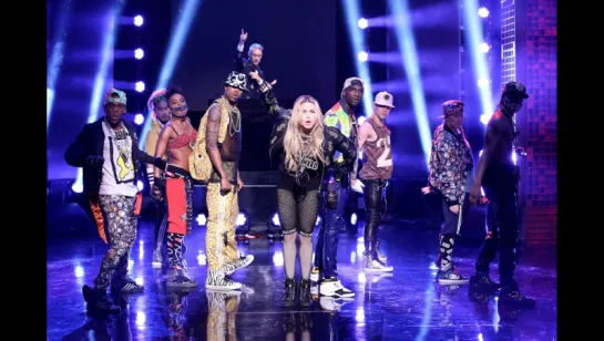 Madonna - Bitch, I'm Madonna (Live @ The Tonight Show with Jimmy Fallon 2015)