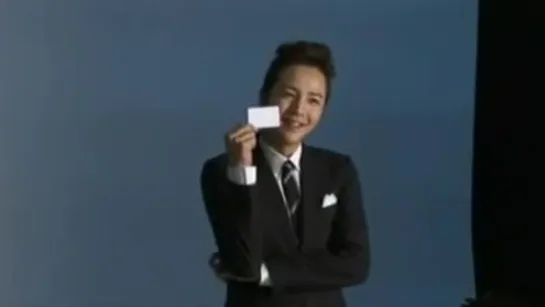 Jang Keun Suk Sumitomo card CM making