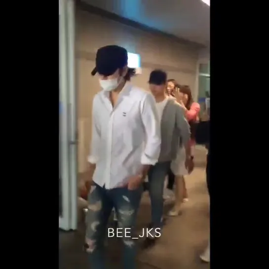 [20.05.2015] JKS back to korea, Incheon airport