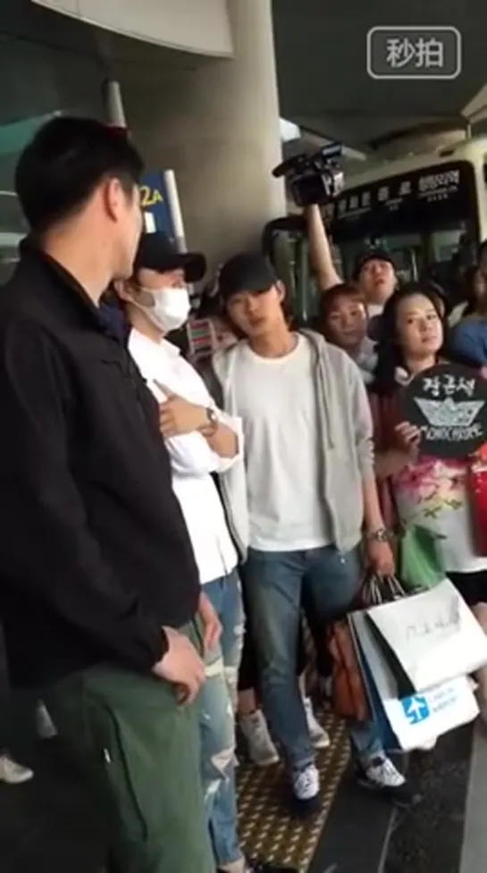 [fancam]20150520 JKS @ Incheon Airport