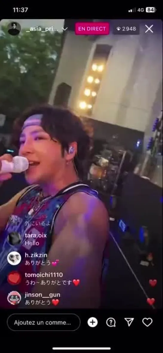 2023.07.21. _asia_prince_jks IG Live ~ RIGHT NOW IN OSAKA  DAY2 (4)