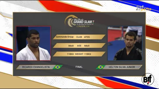 FIN Ricardo Evangelista vs Helton Silva Junior #ADGSLONDON19 #uaejjf