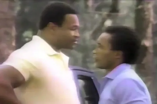 Larry Holmes vs. Sugar Ray Leonard [Ford trucks commercial 80`s]