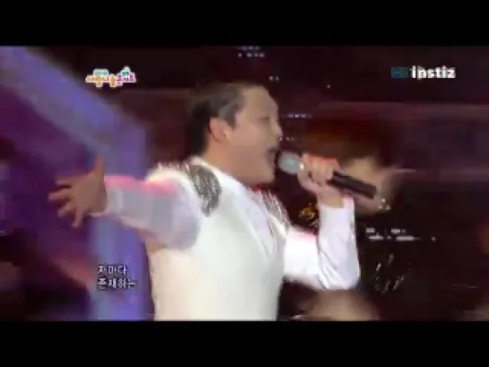 PSY - Right Now @ SBS Sharing Love Concert (101114)