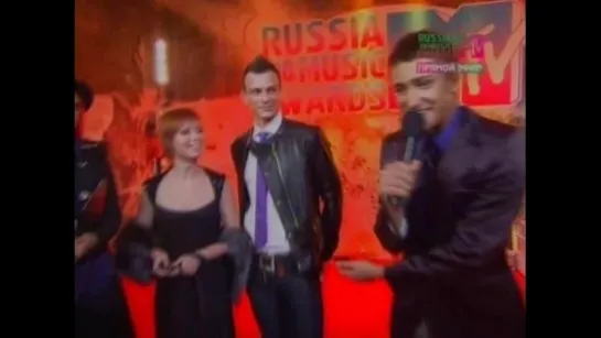 Красная дорожка MTV Russia Music Awards 2008