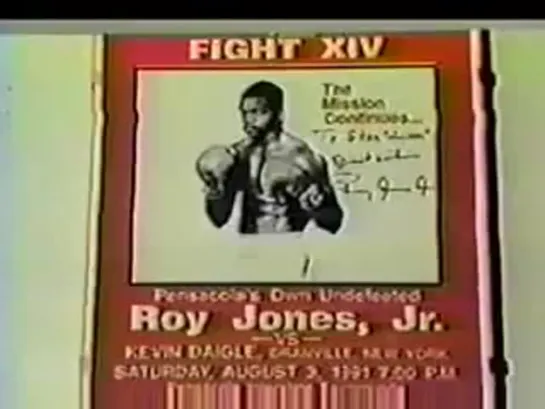 Roy Jones Jr vs Kevin Daigle(1991-08-03).