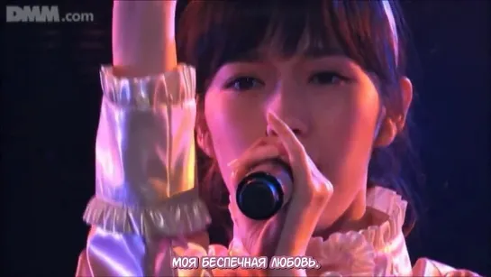 [Ame no Violinist] AKB48 Team B - Temodemo no Namida (Stage Revival ver.) / Беспечные слёзы (русские субтитры)