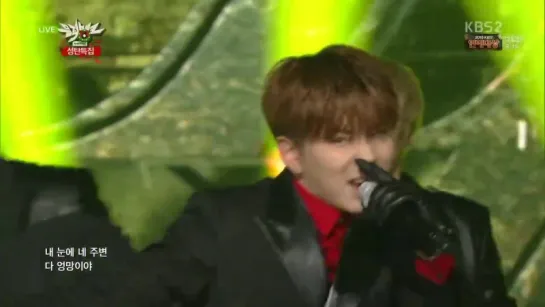 [RAW|VK][25.12.2015] Monsta X - Trespass + Hero (Music Bank)