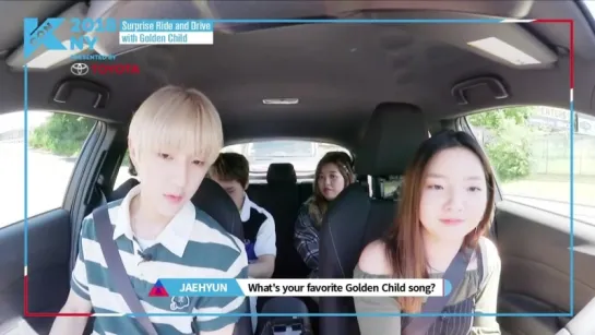 [VK] 180811 Golden Child @ Surprise Ride and Drive Ep.4