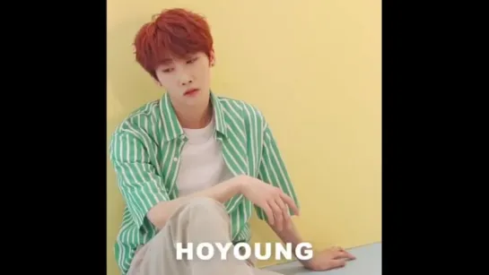 Profile Shooting Behind The Scene : HOYOUNG