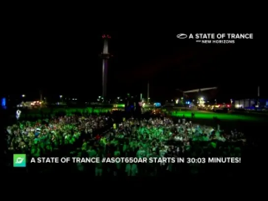 Armin van Buuren warm-up - A State of Trance 650 in Buenos Aires, Argentina (01.03.2014)