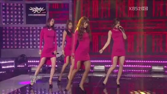 120525 Sistar - 나혼자(Alone) @ Music Bank